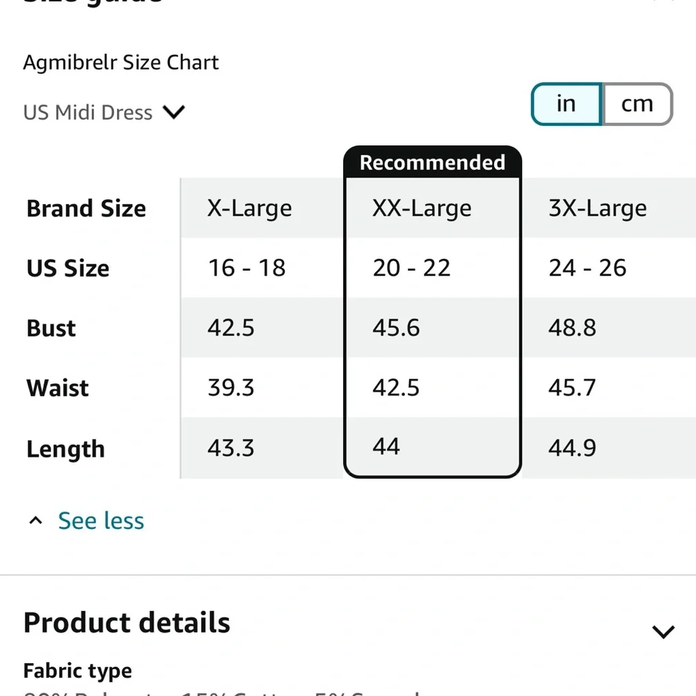 Lavender midi wrap dress, size XXL - Picture 5 of 6